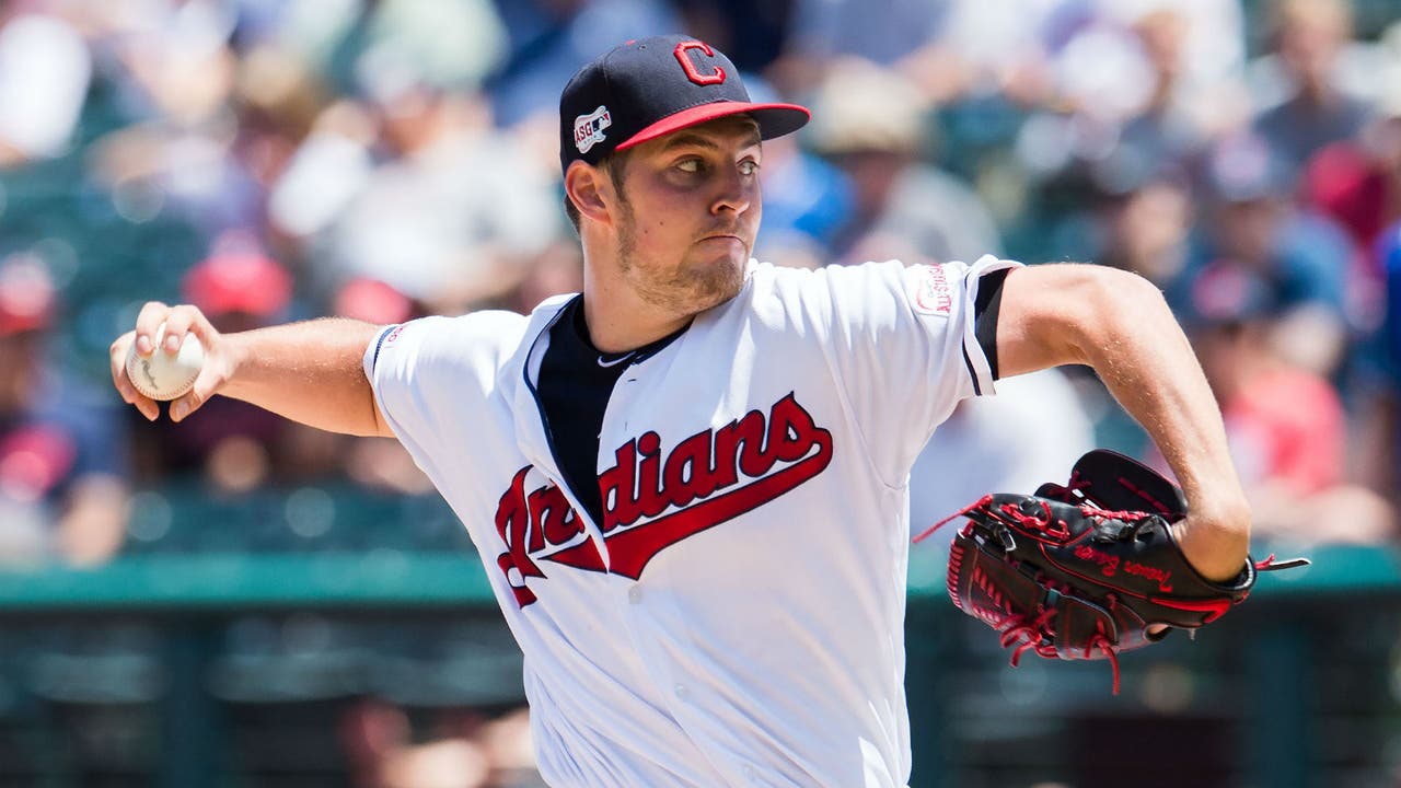 Bauer strikes out season-high 12 as Indians top Kansas City, 5-3
